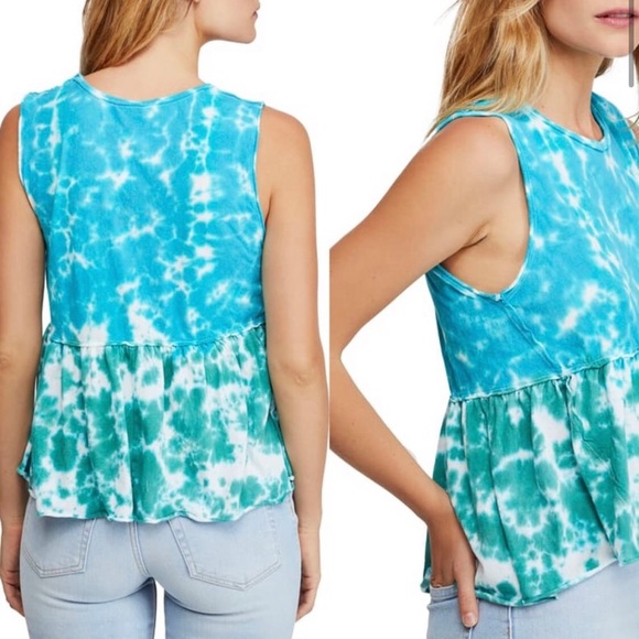 FREE PEOPLE We the Free Tie Dye Anytime Tank - Picture 2 of 4